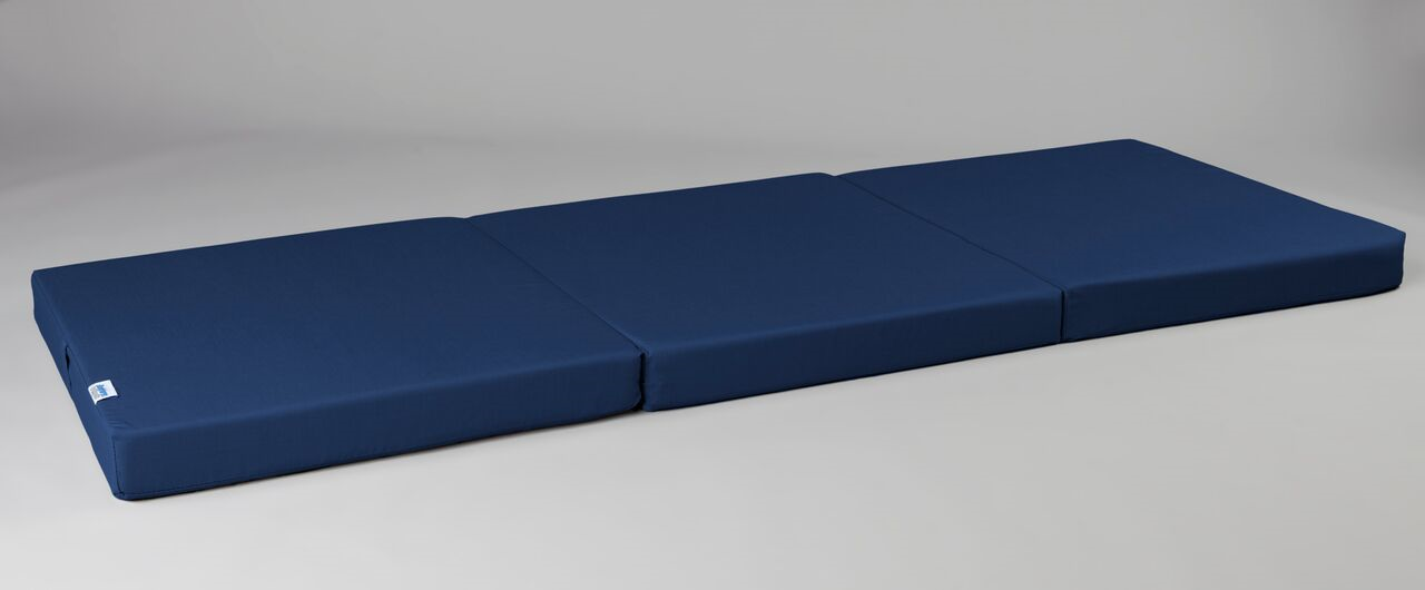 Fold Away Bed Blue
